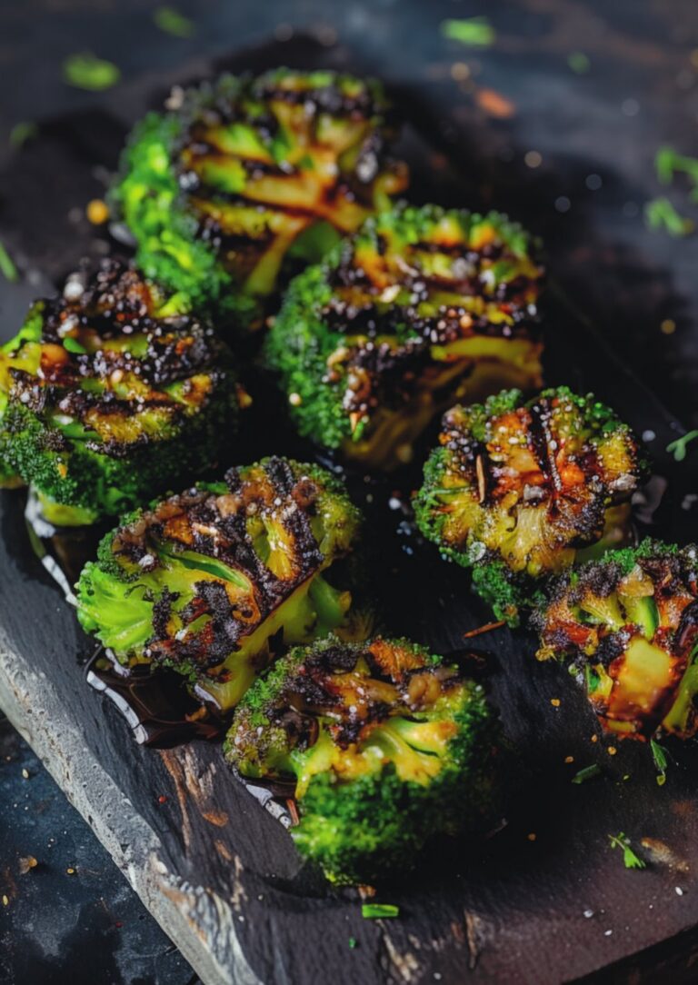 Grillitud brokoli küüslauguga