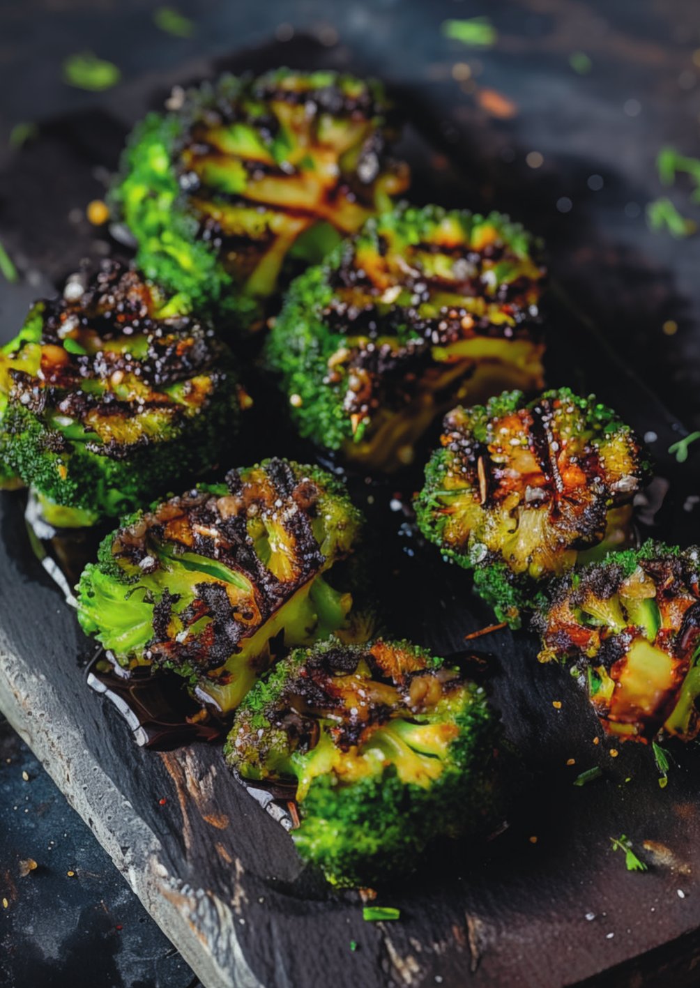 Grillitud brokoli küüslauguga