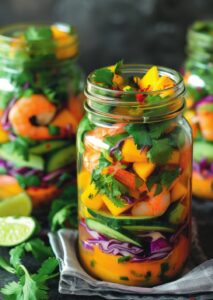Mango-krevetisalat