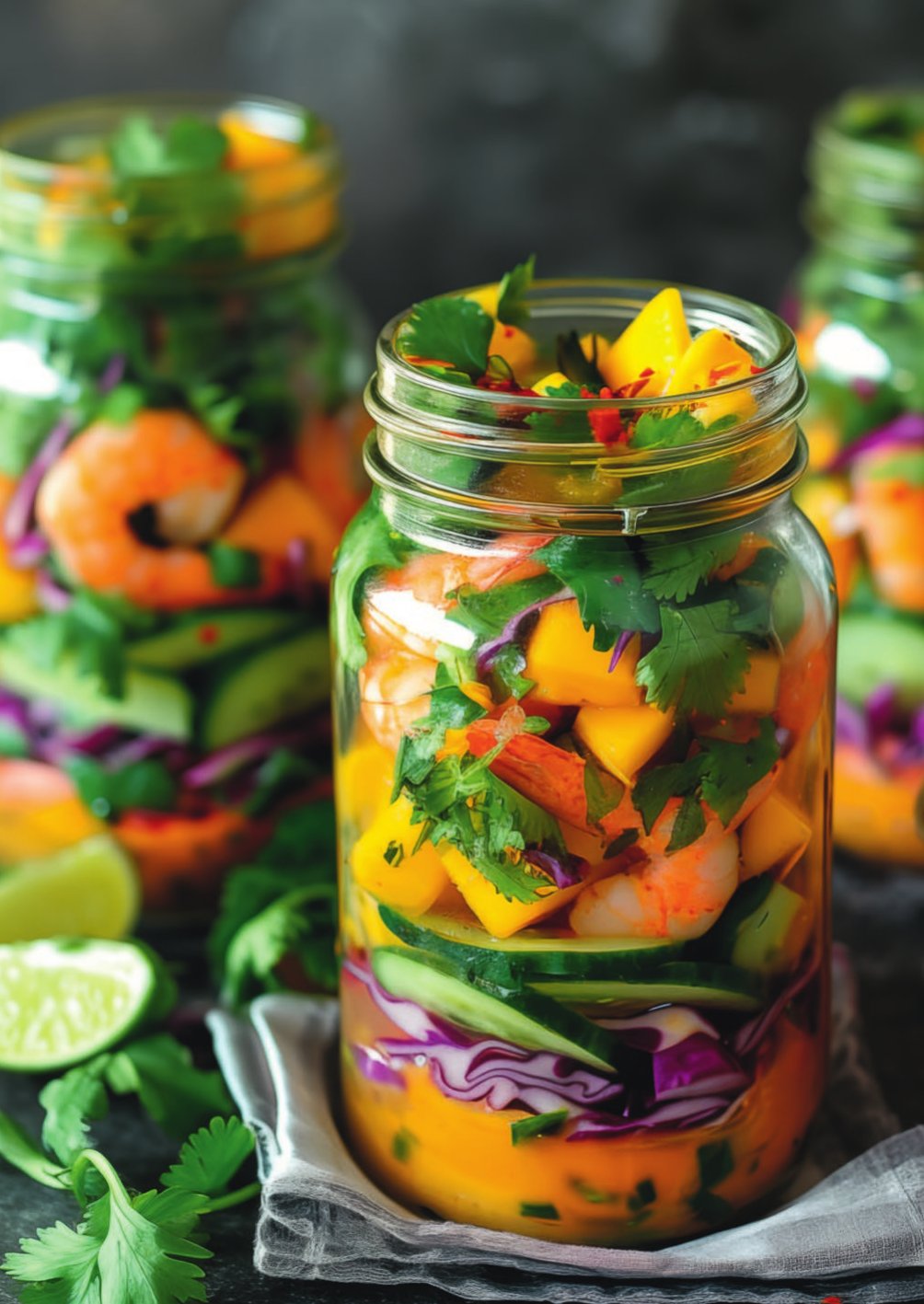 Mango-krevetisalat